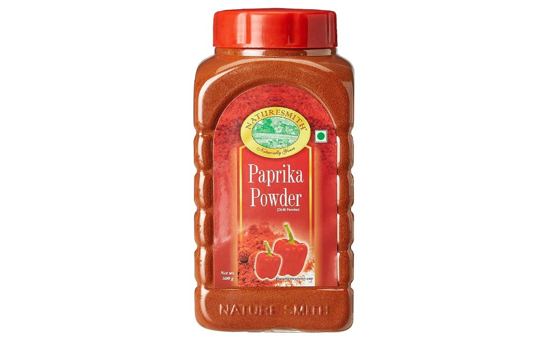 NatureSmith Paprika Powder    Plastic Jar  500 grams